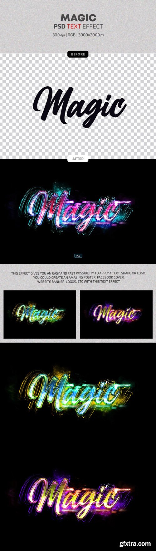 Magic - Photoshop Text Effects