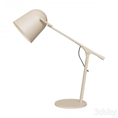 Minimal Beige Iron Desk Lamp