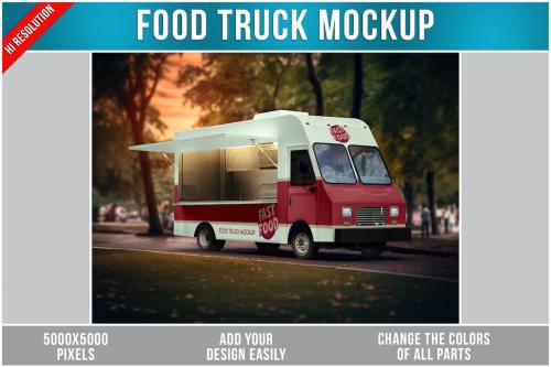 Food Truck Mockup