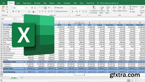 Excel Basics: Learn While Creating A Personal Budget