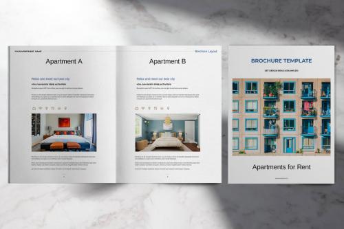 Apartments For Rent Brochure Layout