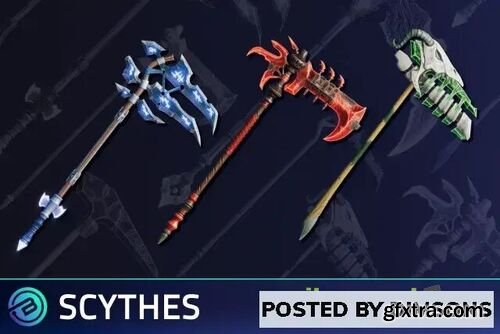 Stylized Scythes - RPG Weapons v1.0