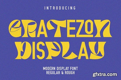 Gratezon - Modern Font DXDCP2K