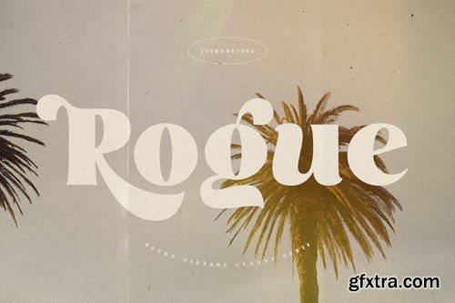 Rogue - Retro Vintage Cinematic Font AGK7WRK