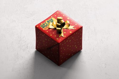 Gift Box Mockup 003