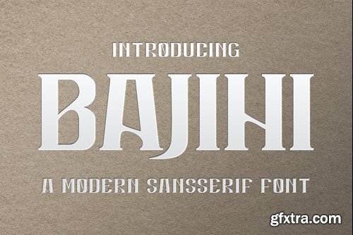 Bajihi - Sansserif Font JX2F7XT