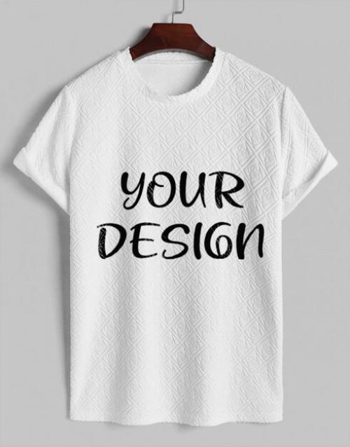 Free Psd Of White Tshirts Front View