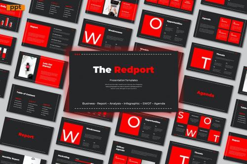 Report - SWOT - Agenda - Infographic - Analysis