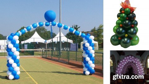 Easy to learn basic Balloon Decorating for parties & events