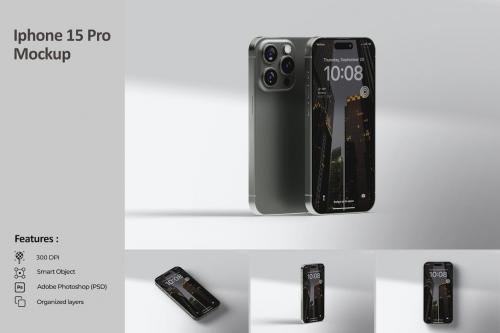 Iphone 15 Pro Mockup