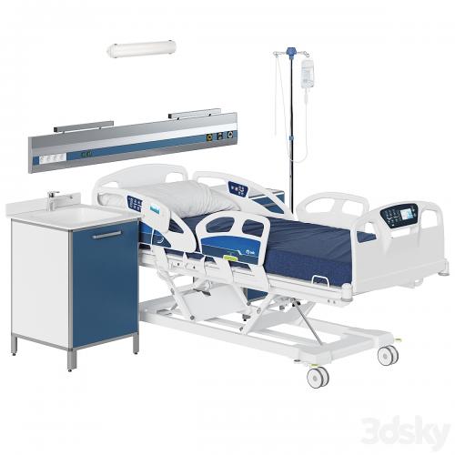 Hospital room equipment
