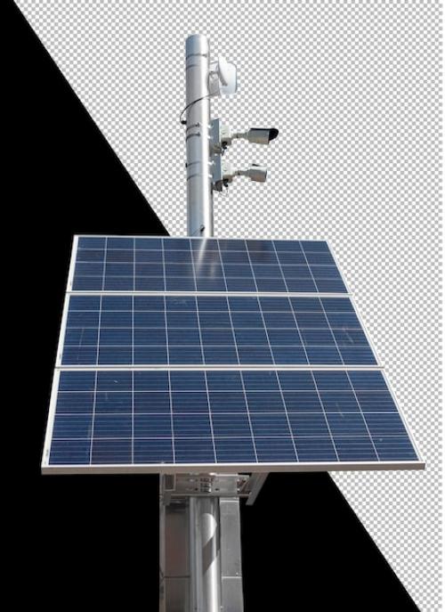 Security Camera With Solar Panel