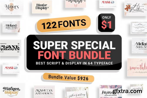 Super Special Font Bundle