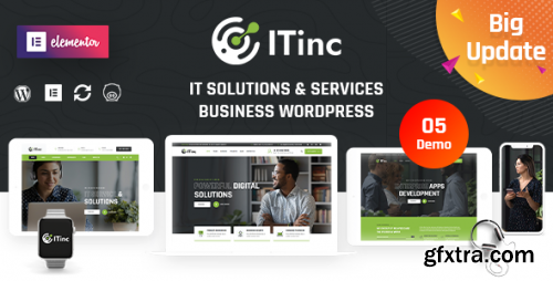 Themeforest - ITInc - Technology & IT Solutions WordPress Theme 28493536 v3.8 - Nulled