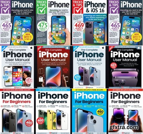 iPhone The Complete Manual, Tricks And Tips, For Beginners - 2023 Full Year Issues Collection