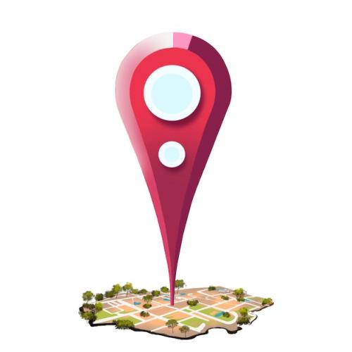 Map Location Sign Icon
