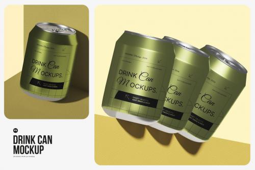Drink Can Mockup