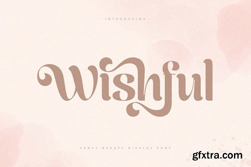 Wishfull - Fancy Beauty Display Font S88WH94
