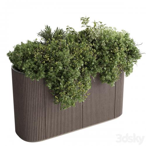 wooden box plants on stand - set indoor 383 marble box vase