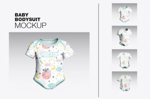 Baby Bodysuit Mockup