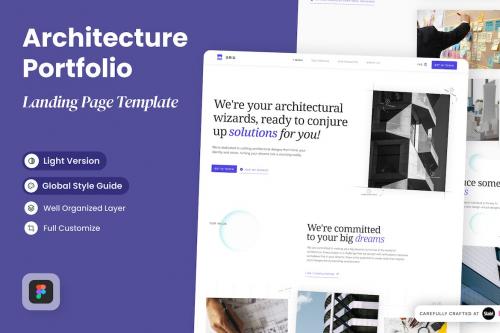 Grid - Architecture Portfolio Landing Page