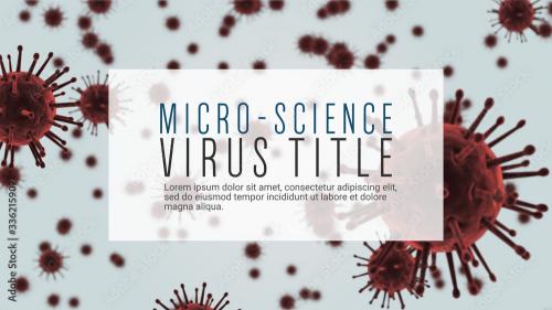 Adobe Stock - Micro Science Virus Titles - 336215902