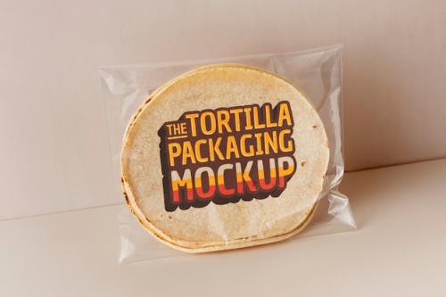 Delicious Tortilla Packaging Mockup
