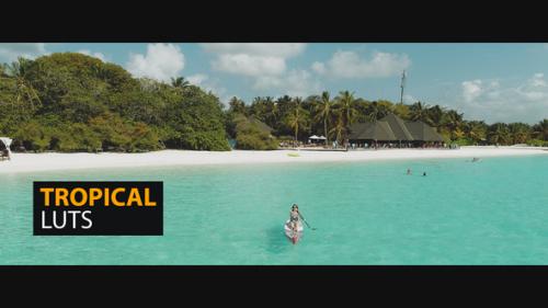 Videohive - Tropical LUTs - 50040356