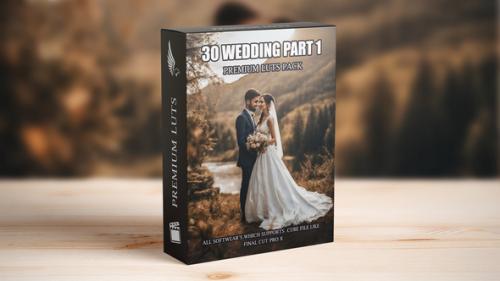 Videohive - Top 30 Cinematic Wedding LUTs for Videographers: Essential Color Grading Presets - 50041333