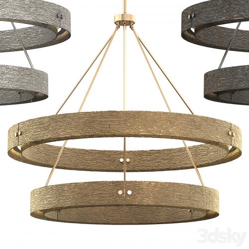 VOUVRAY TWO-TIER ROUND CHANDELIER 60