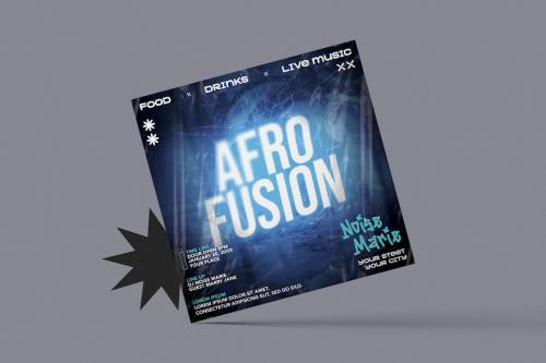 Afro Fusion Party Flyer