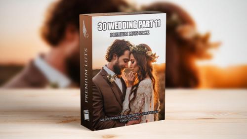 Videohive - Best Cinematic LUTs for Wedding Videos: 30 Pro-Level Presets for Videographers - 50111355