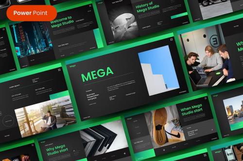 Mega – Business PowerPoint Template