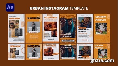 Videohive Urban Instagram Template 49640152