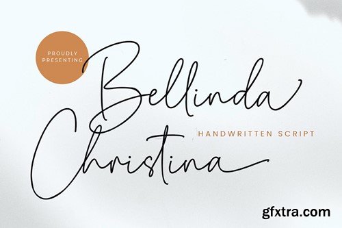 Bellinda Christina - Handwritting Font DY5T4ZL