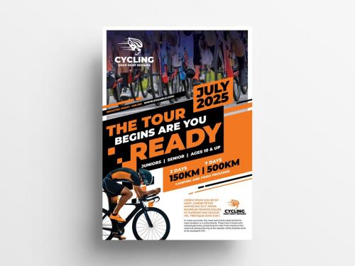 Adobe Stock - Energetic Sports Flyer Layout - 346214661