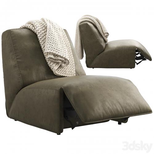 Joybird Clover Leather Chair (option 2)