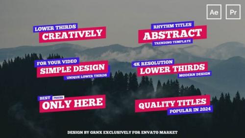 Videohive - Lower Thirds | Premiere Pro - 49857162