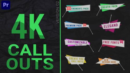 Videohive - Call Outs Pack Mogrt - 50133064