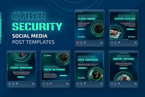 Cybersecurity Post Templates