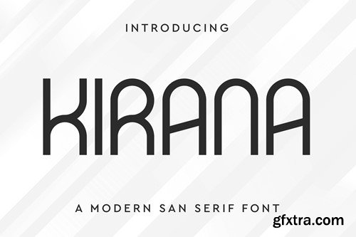 Kirana | San Serif Typeface P8FPYW2