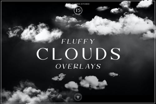 Fluffy Clouds Overlays
