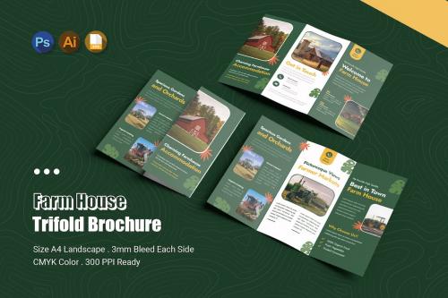 Farm House Trifold Brochure