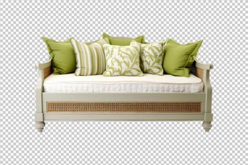 Daybed With Trundle Png Isolated On A Transparent Background