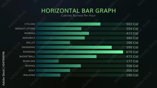 Adobe Stock - Data-Driven Horizontal Bar Graph Infographic - 347918198