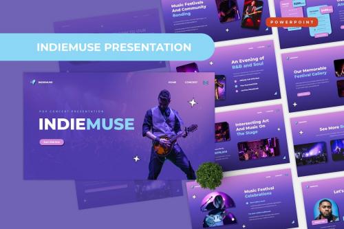 IndieMuse Powerpoint Template