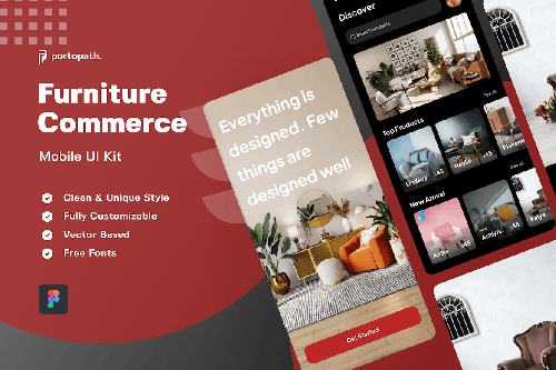 Furniture Commerce Mobile Apps
