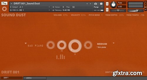 Sound Dust Drift 001