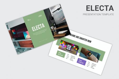 Electa - Smart Electronics Catalogue Powerpoint