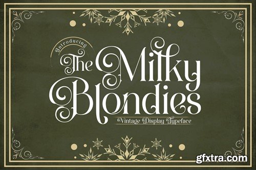 The Milky Blondies JUZRAX2